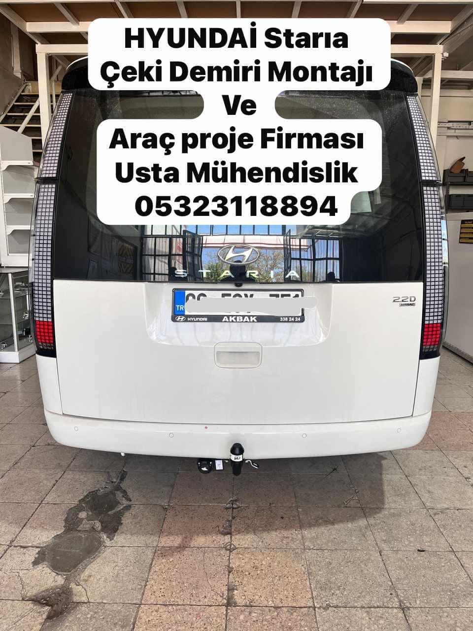 hyundai staraia ÇEKİ KANCASI TAKILMASI MONTAJI ANKARA
usta mühendislik 05323118894