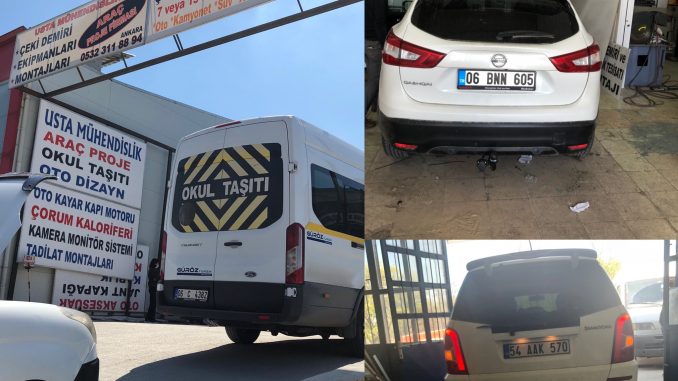 ÇEKİ DEMİRİ TAKMA MONTAJI VE ARAÇ PROJE FİRMASI ANKARA 102