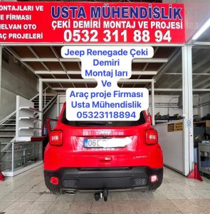 jeep renegade Çeki demiri Ankara çeki demir takma baglama montajı ankara