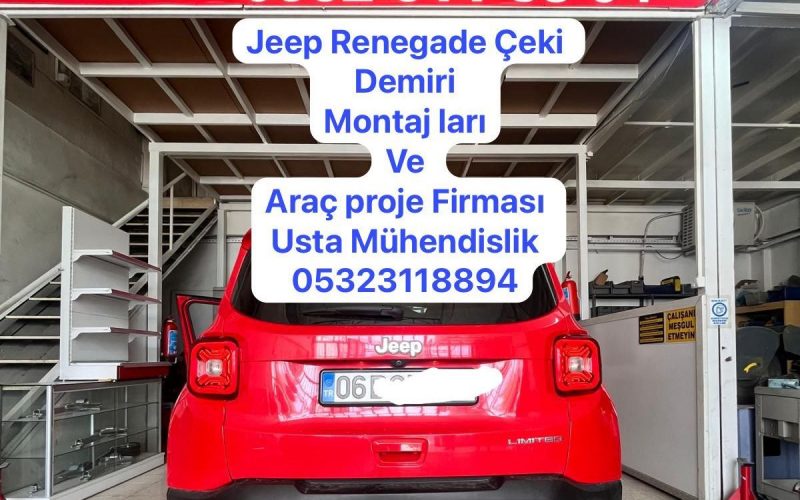 jeep renegade Çeki demiri Ankara çeki demir takma baglama montajı ankara